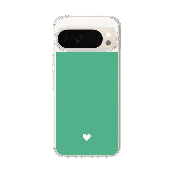 Slim Protection Case［ Original - Favorite Color Heart - Green ］