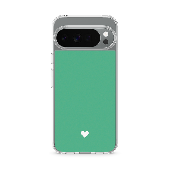 Slim Protection Case［ Original - Favorite Color Heart - Green ］