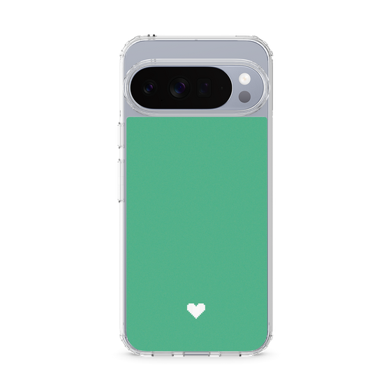 Slim Protection Case［ Original - Favorite Color Heart - Green ］