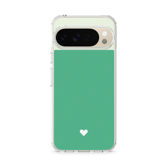Slim Protection Case［ Original - Favorite Color Heart - Green ］