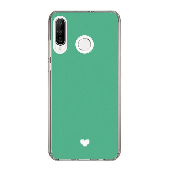 Slim Protection Case［ Original - Favorite Color Heart - Green ］