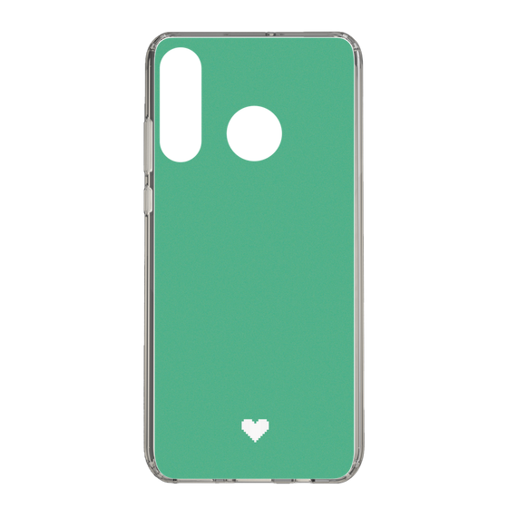 Slim Protection Case［ Original - Favorite Color Heart - Green ］