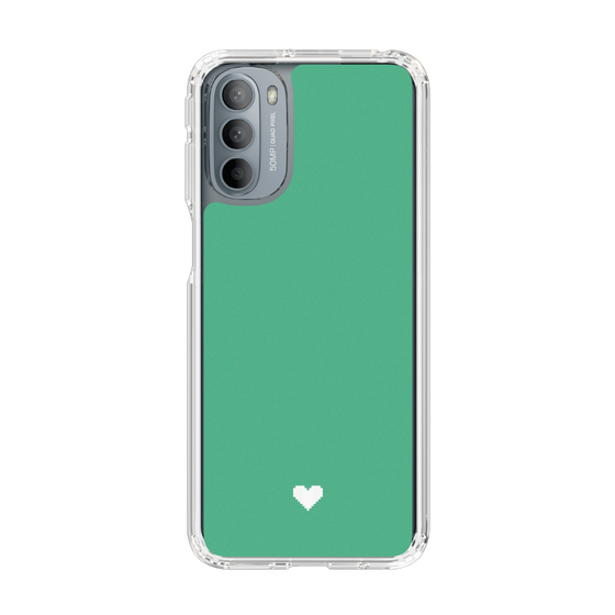 Slim Protection Case［ Original - Favorite Color Heart - Green ］