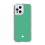 Slim Protection Case［ Original - Favorite Color Heart - Green ］