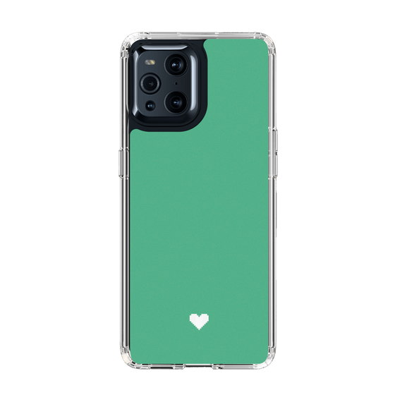 Slim Protection Case［ Original - Favorite Color Heart - Green ］