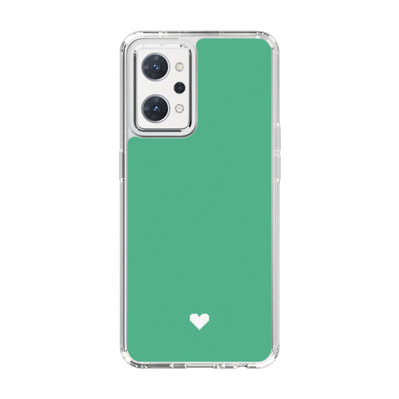 Slim Protection Case［ Original - Favorite Color Heart - Green ］