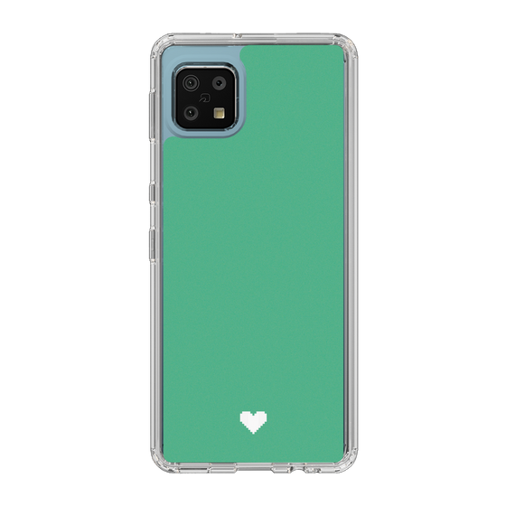 Slim Protection Case［ Original - Favorite Color Heart - Green ］