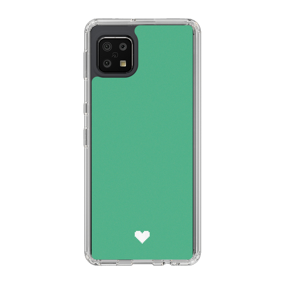 Slim Protection Case［ Original - Favorite Color Heart - Green ］