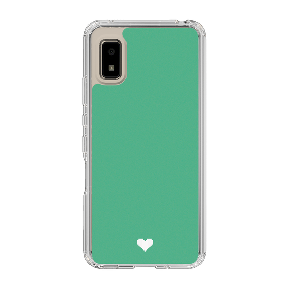 Slim Protection Case［ Original - Favorite Color Heart - Green ］