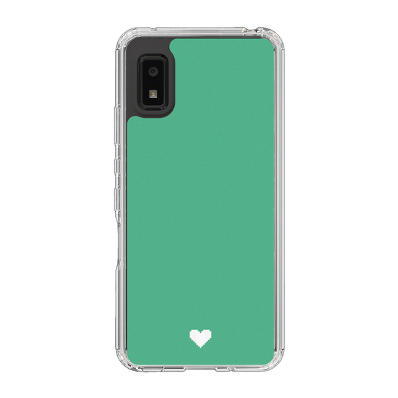 Slim Protection Case［ Original - Favorite Color Heart - Green ］