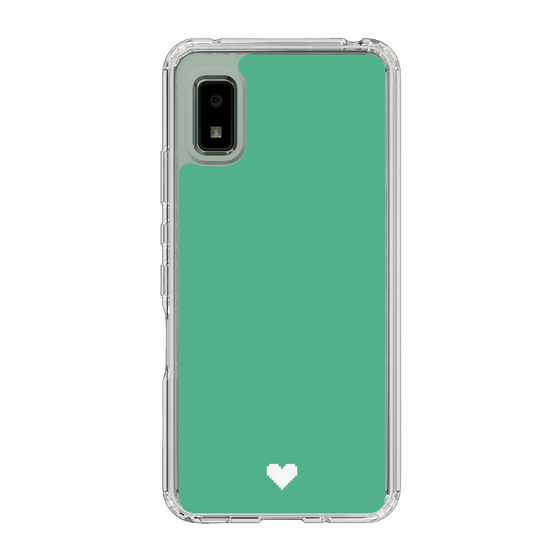 Slim Protection Case［ Original - Favorite Color Heart - Green ］