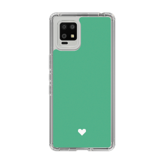 Slim Protection Case［ Original - Favorite Color Heart - Green ］