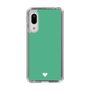 Slim Protection Case［ Original - Favorite Color Heart - Green ］