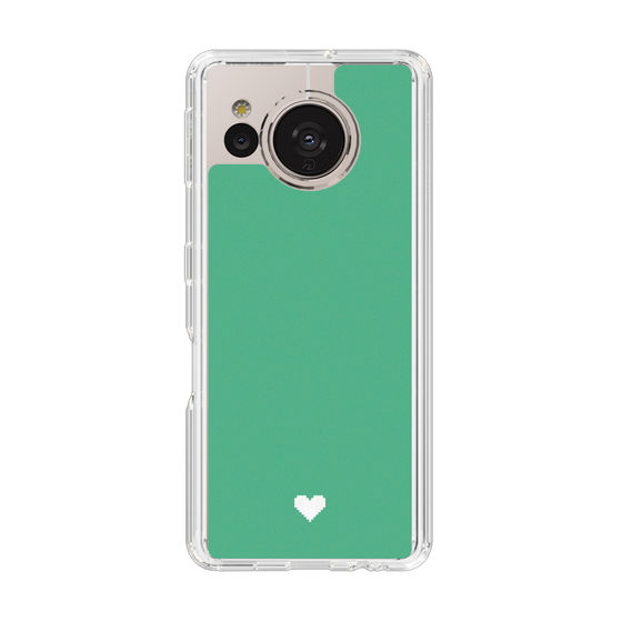Slim Protection Case［ Original - Favorite Color Heart - Green ］
