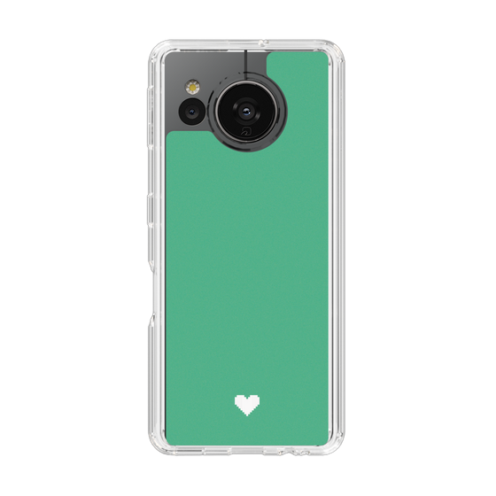 Slim Protection Case［ Original - Favorite Color Heart - Green ］