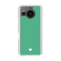 Slim Protection Case［ Original - Favorite Color Heart - Green ］