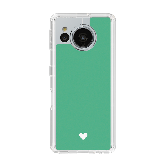 Slim Protection Case［ Original - Favorite Color Heart - Green ］