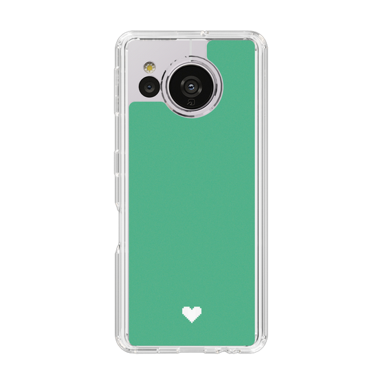 Slim Protection Case［ Original - Favorite Color Heart - Green ］