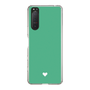 Slim Protection Case［ Original - Favorite Color Heart - Green ］