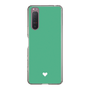 Slim Protection Case［ Original - Favorite Color Heart - Green ］