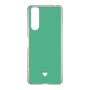 Slim Protection Case［ Original - Favorite Color Heart - Green ］