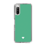 Slim Protection Case［ Original - Favorite Color Heart - Green ］