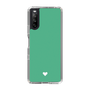 Slim Protection Case［ Original - Favorite Color Heart - Green ］