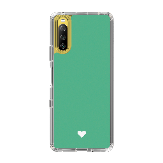 Slim Protection Case［ Original - Favorite Color Heart - Green ］