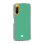 Slim Protection Case［ Original - Favorite Color Heart - Green ］
