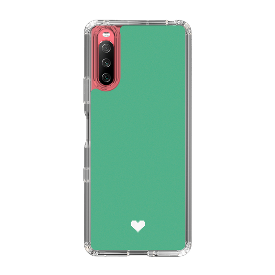 Slim Protection Case［ Original - Favorite Color Heart - Green ］