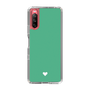 Slim Protection Case［ Original - Favorite Color Heart - Green ］