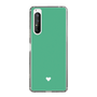 Slim Protection Case［ Original - Favorite Color Heart - Green ］