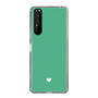 Slim Protection Case［ Original - Favorite Color Heart - Green ］