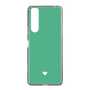 Slim Protection Case［ Original - Favorite Color Heart - Green ］