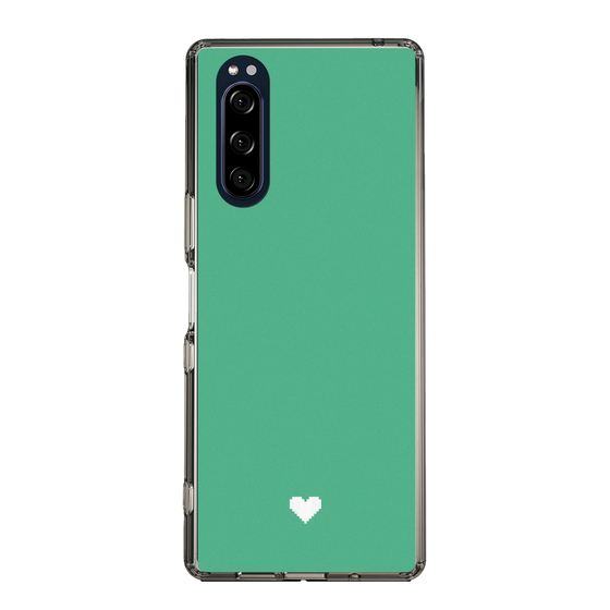 Slim Protection Case［ Original - Favorite Color Heart - Green ］