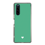 Slim Protection Case［ Original - Favorite Color Heart - Green ］