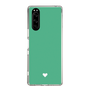 Slim Protection Case［ Original - Favorite Color Heart - Green ］
