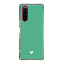 Slim Protection Case［ Original - Favorite Color Heart - Green ］