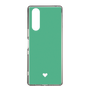 Slim Protection Case［ Original - Favorite Color Heart - Green ］