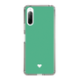Slim Protection Case［ Original - Favorite Color Heart - Green ］