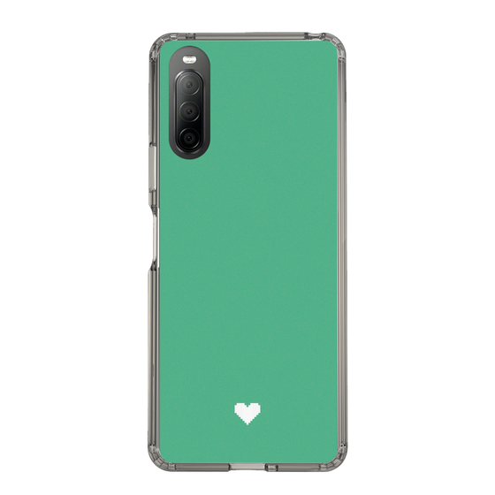 Slim Protection Case［ Original - Favorite Color Heart - Green ］