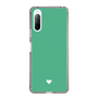 Slim Protection Case［ Original - Favorite Color Heart - Green ］