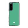 Slim Protection Case［ Original - Favorite Color Heart - Green ］
