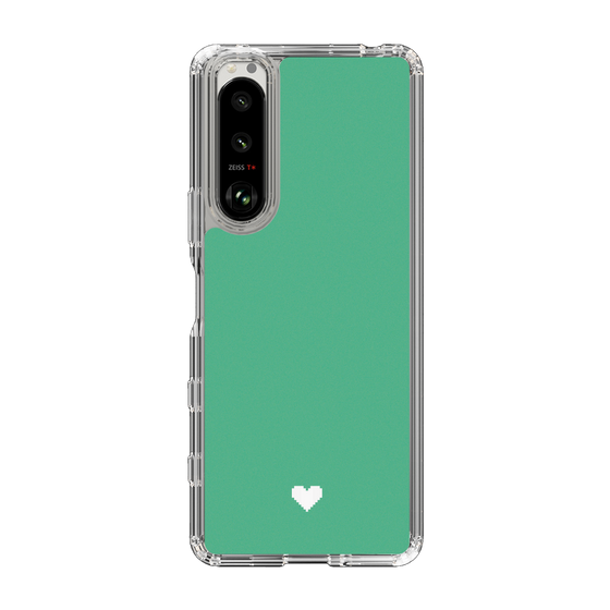Slim Protection Case［ Original - Favorite Color Heart - Green ］