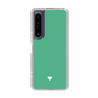 Slim Protection Case［ Original - Favorite Color Heart - Green ］