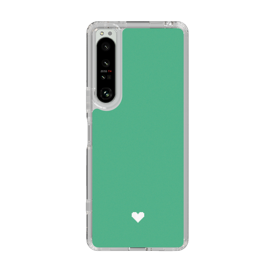 Slim Protection Case［ Original - Favorite Color Heart - Green ］
