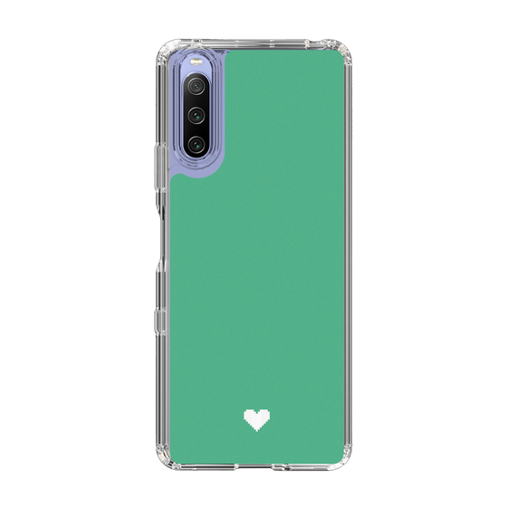 Slim Protection Case［ Original - Favorite Color Heart - Green ］