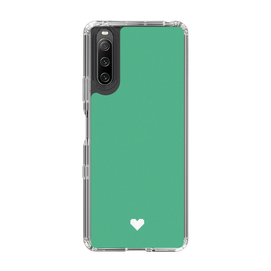 Slim Protection Case［ Original - Favorite Color Heart - Green ］