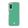 Slim Protection Case［ Original - Favorite Color Heart - Green ］