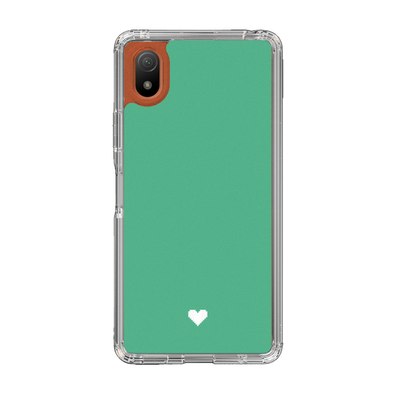 Slim Protection Case［ Original - Favorite Color Heart - Green ］